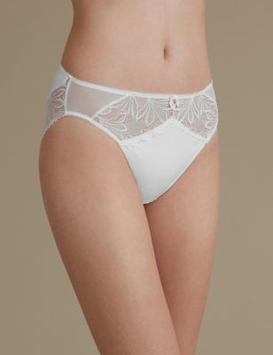 Arelia Lace High Leg Knickers